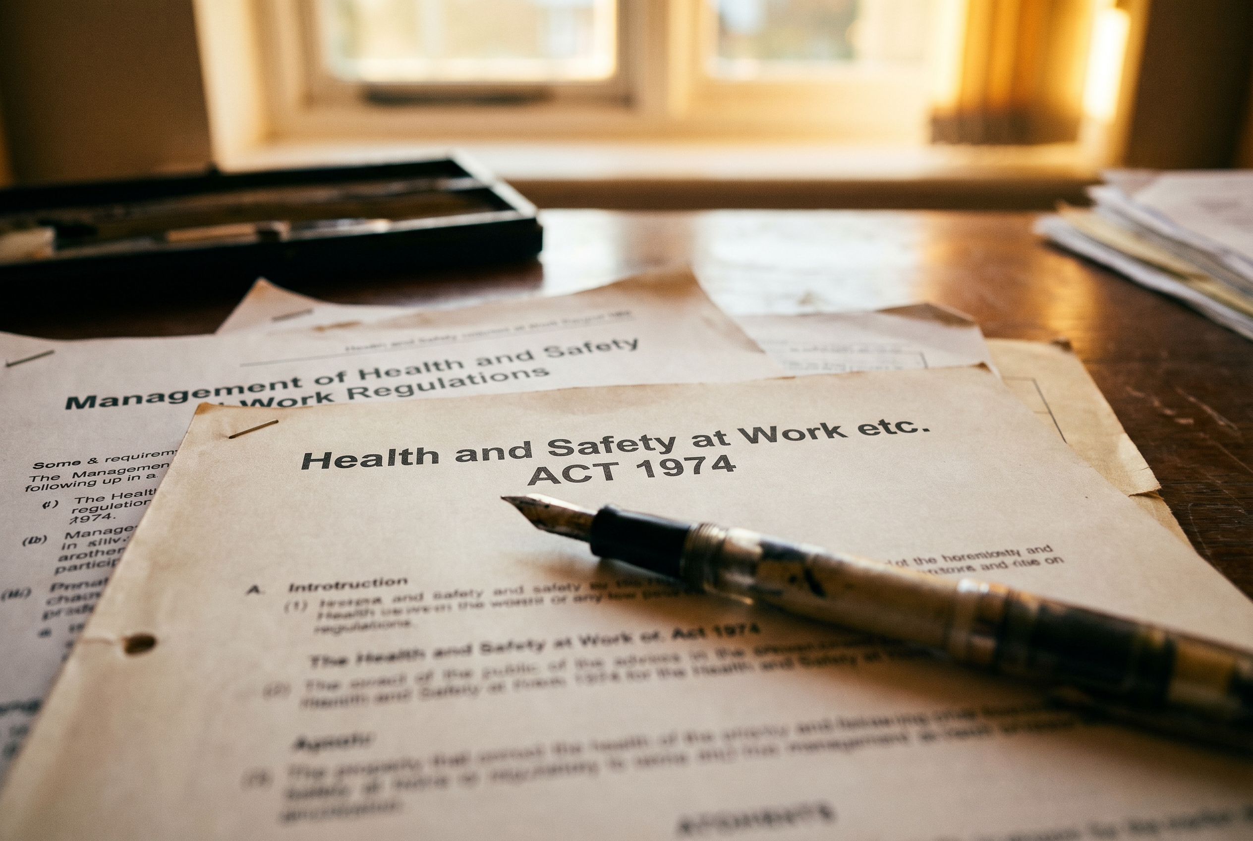 Training legislation and compliance documents